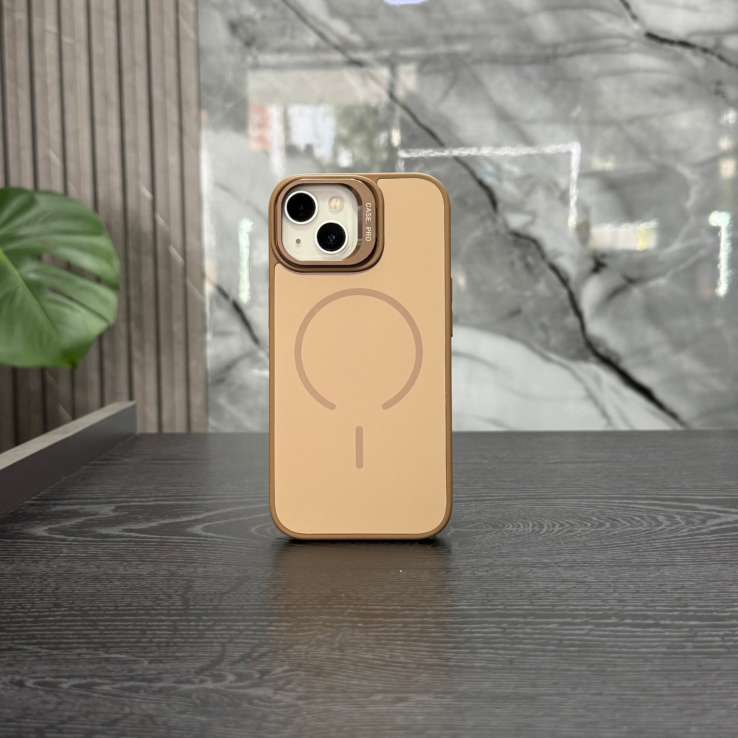 Case Pro MagSafe Soporte Café