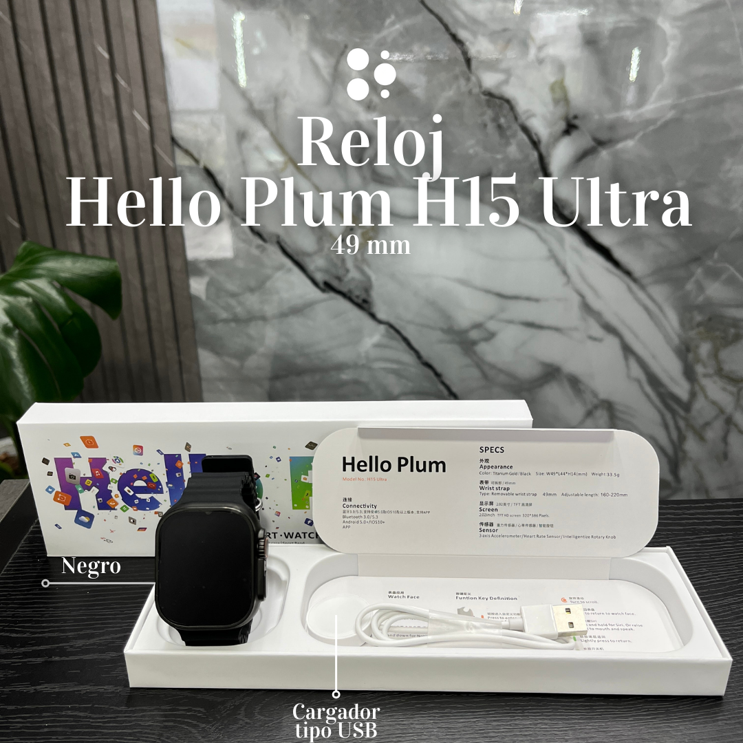 Reloj Hello Plum H15 Ultra 49 mm