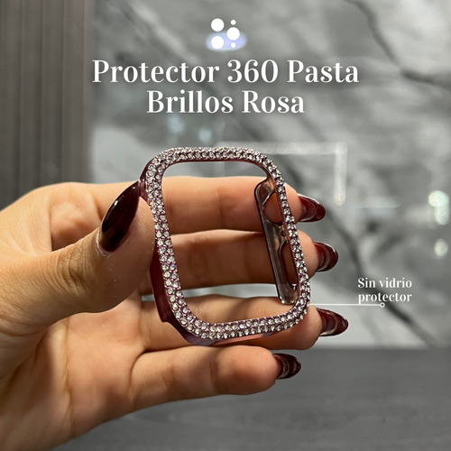 Protector 360 Brillos Sin Pantalla Rosa