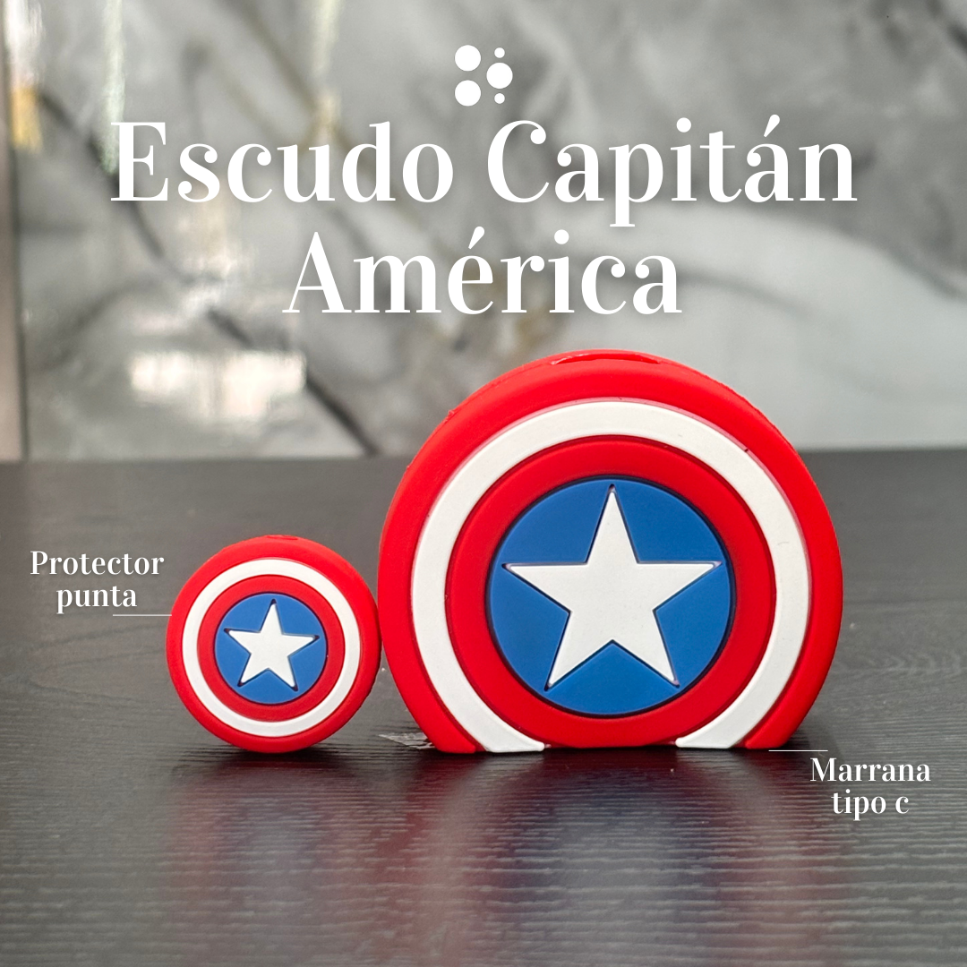 Protector de Cargador Escudo Capitán América