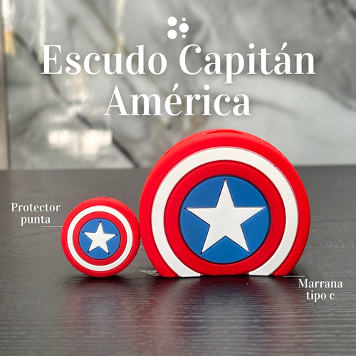 Protector de Cargador Escudo Capitán América