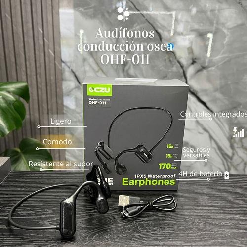Audifonos conducción osea Oczu OHF-011
