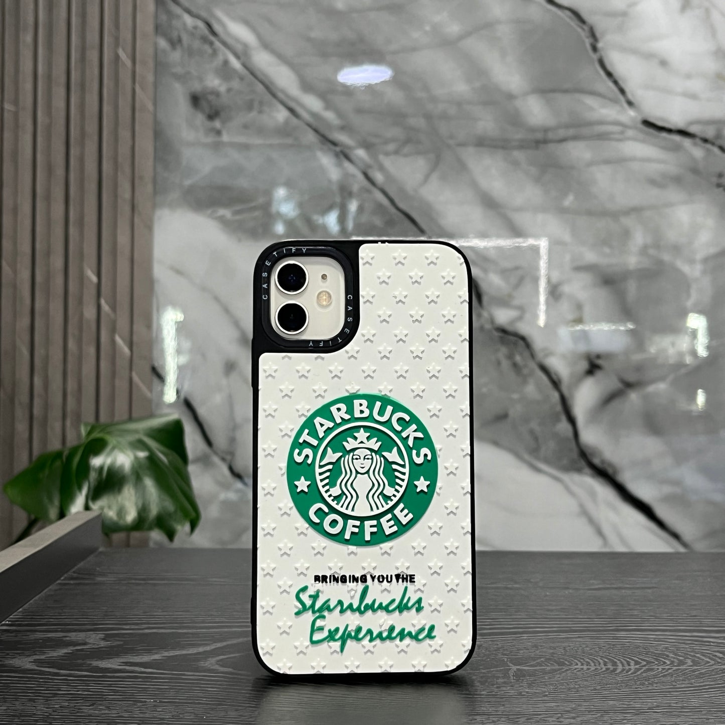 Case Black Starbucks Blanco