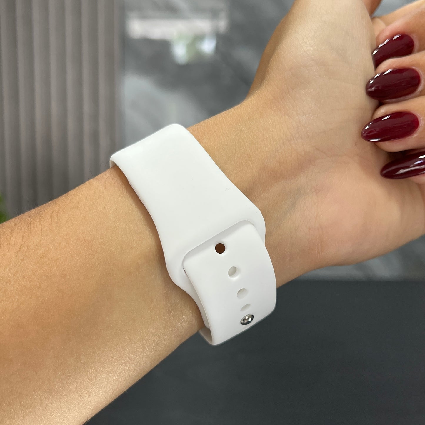 Pulso Silicone Blanco