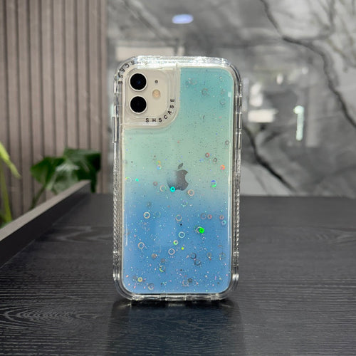 Case 360 Glitter Azul