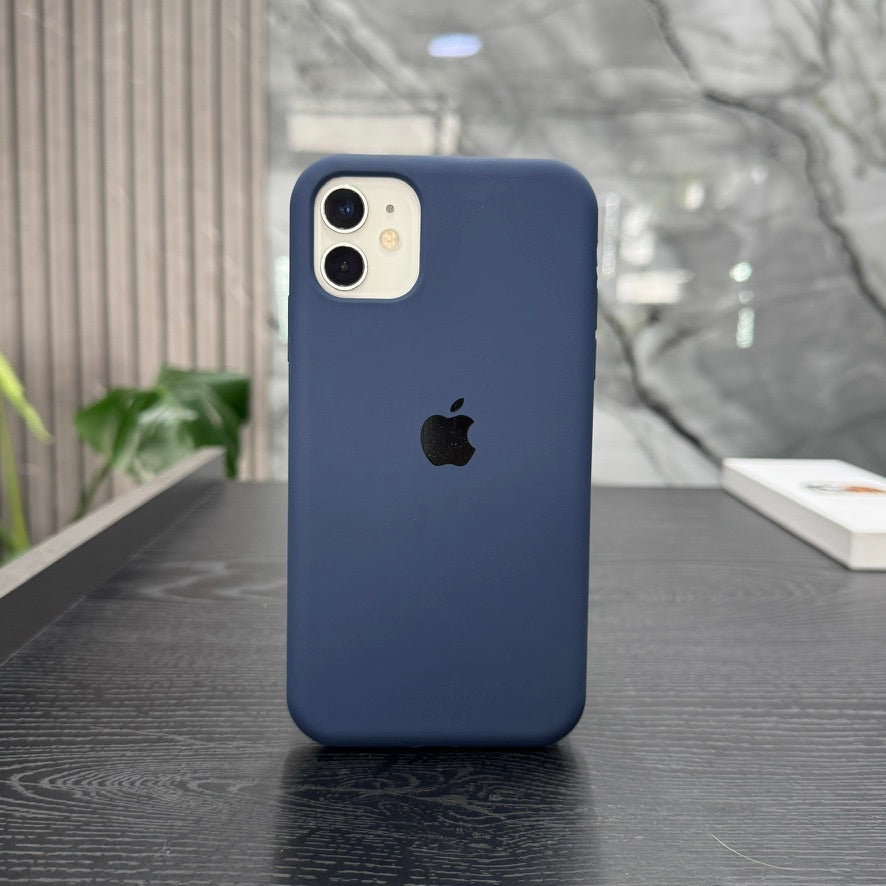 Silicone Case Azul Oscuro