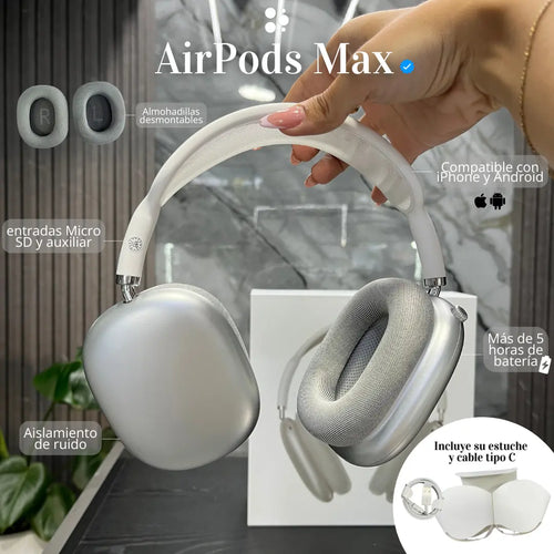 AirPods Max 2 Calidad Full 1.1 Gris Espacial