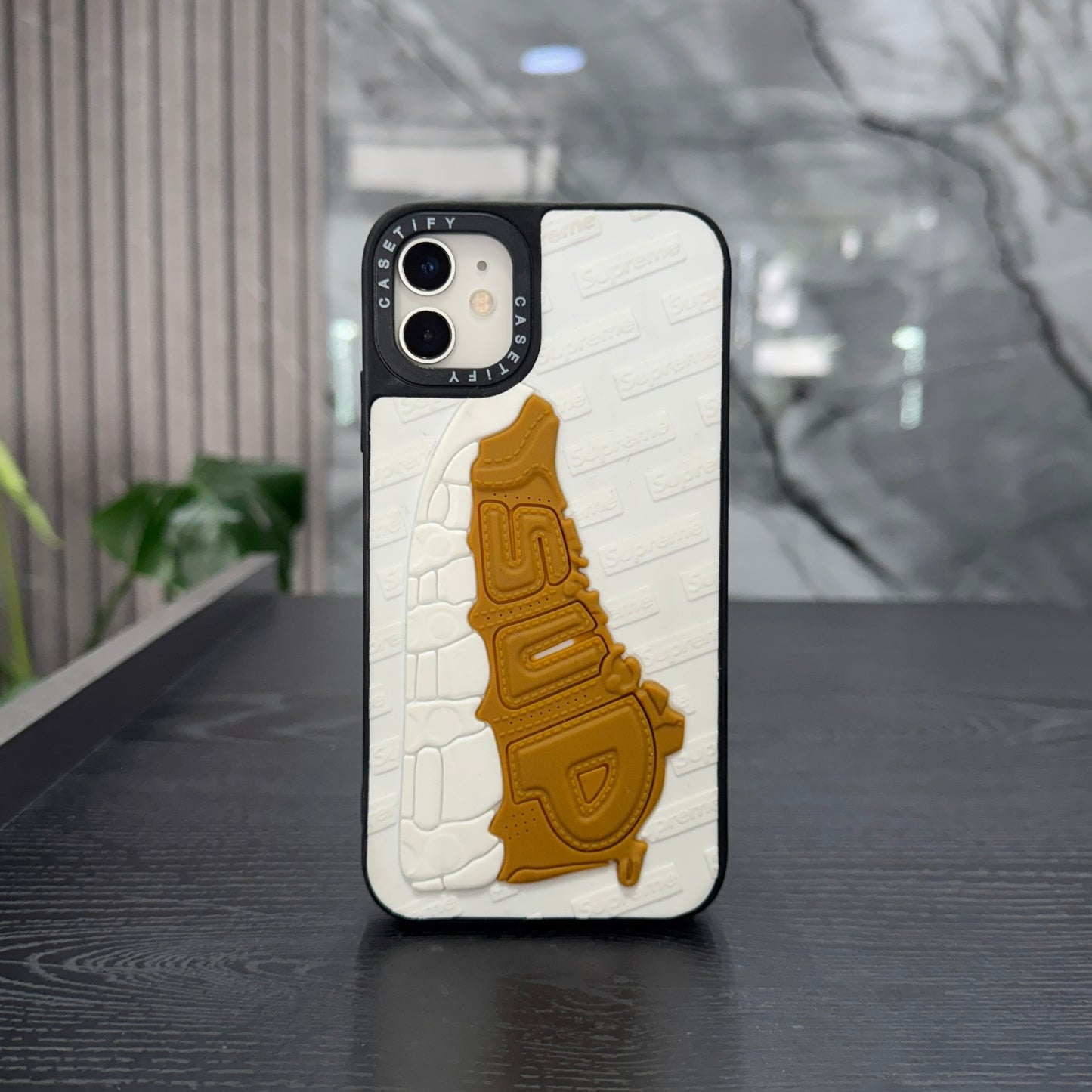 Case Black Zapato Blanco Sup