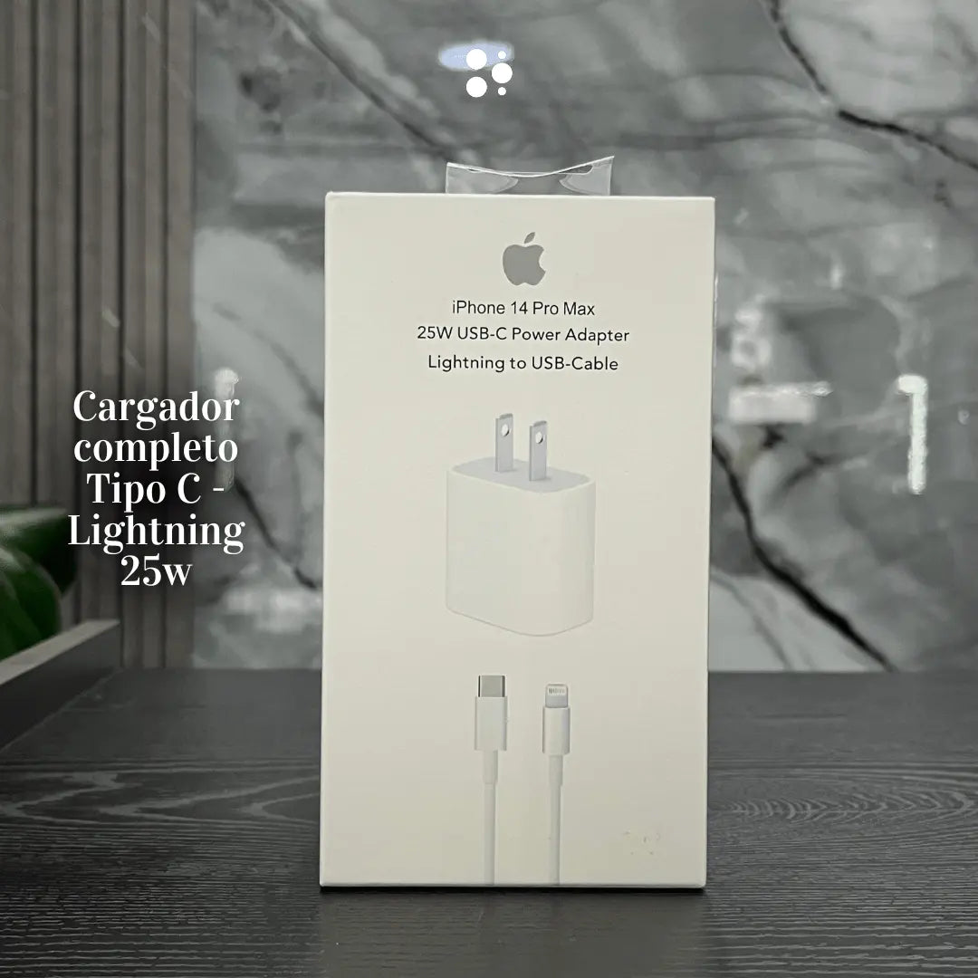 Cargador Completo Lightning 20 W