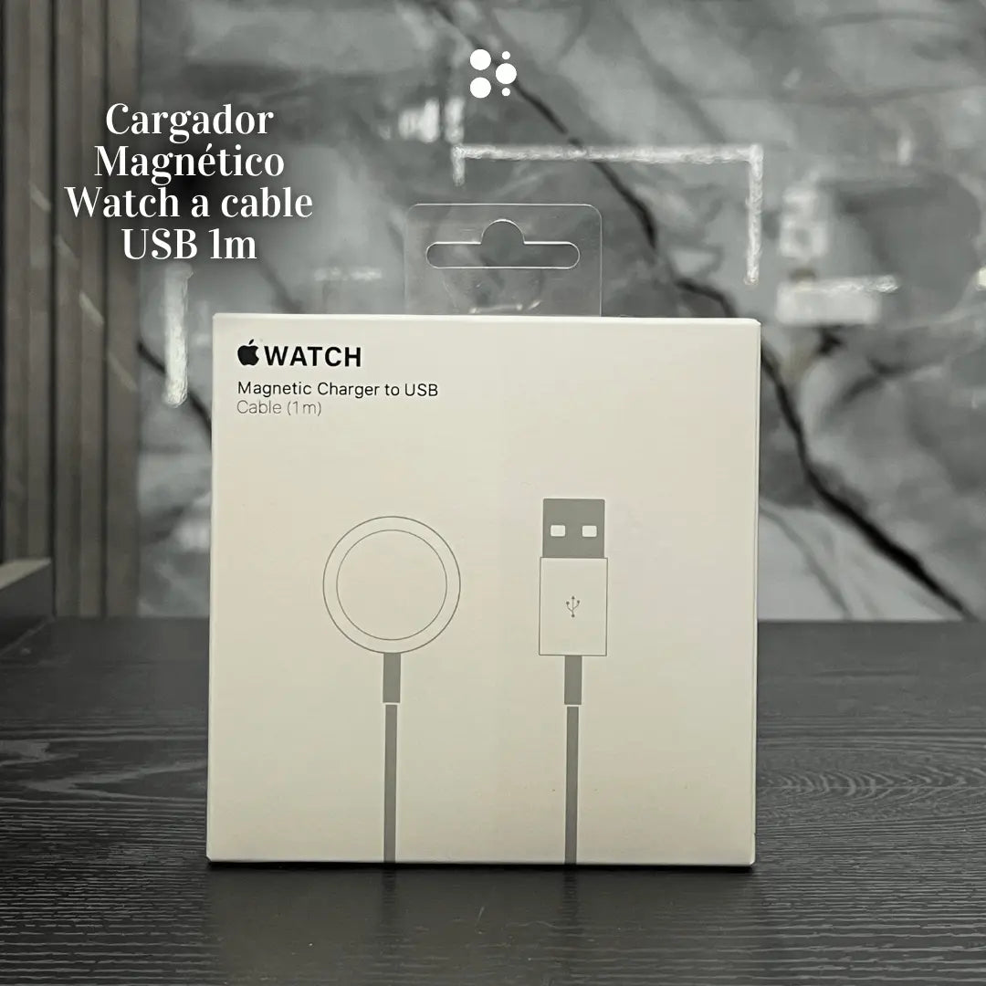 Cargador Apple Watch a cable USB 1m