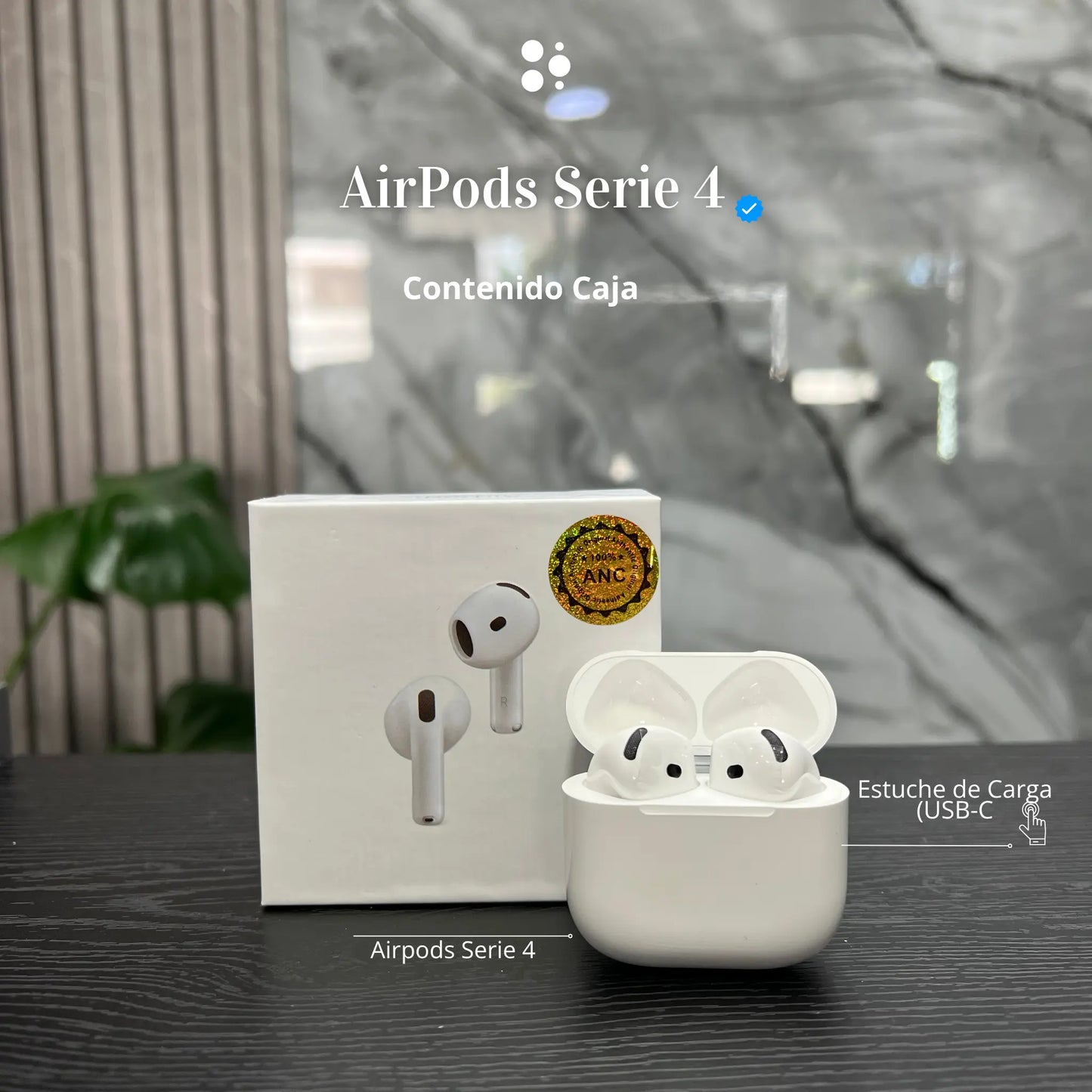 AirPods Serie 4® + Obsequio (Mejor calidad)