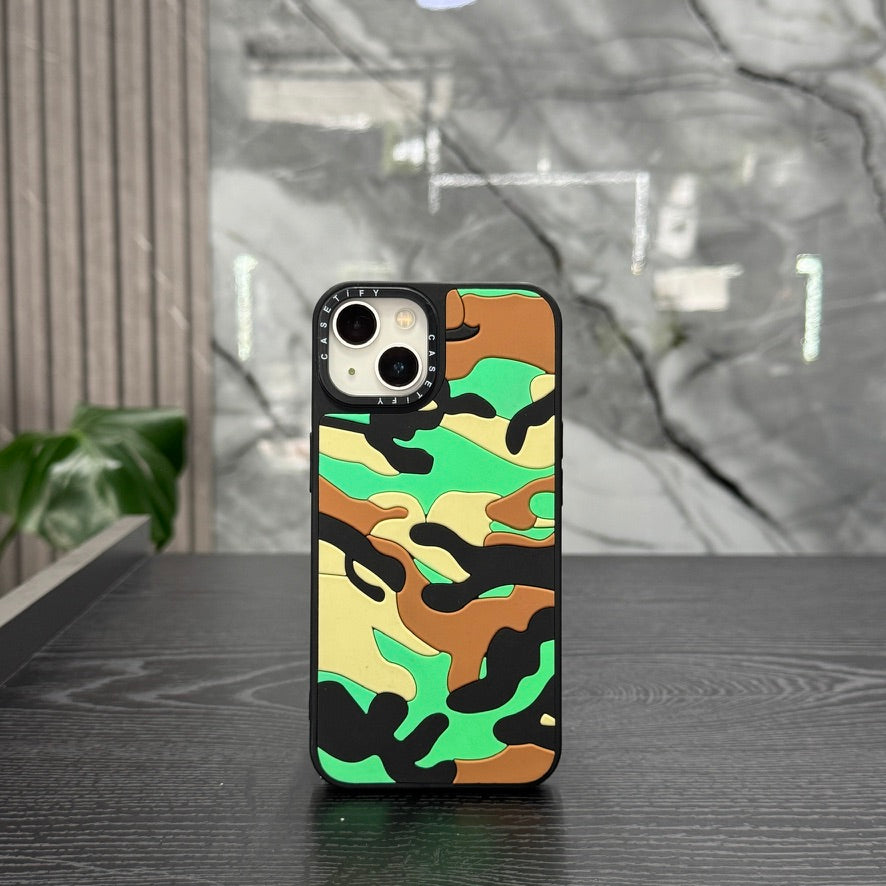Case Black Camuflado Clasic