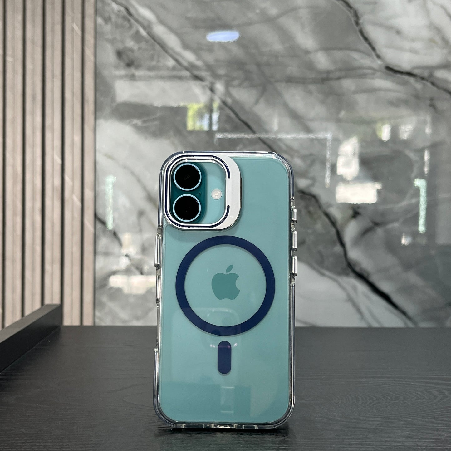 Case MagSafe Soporte Azul Oscuro Gear 4