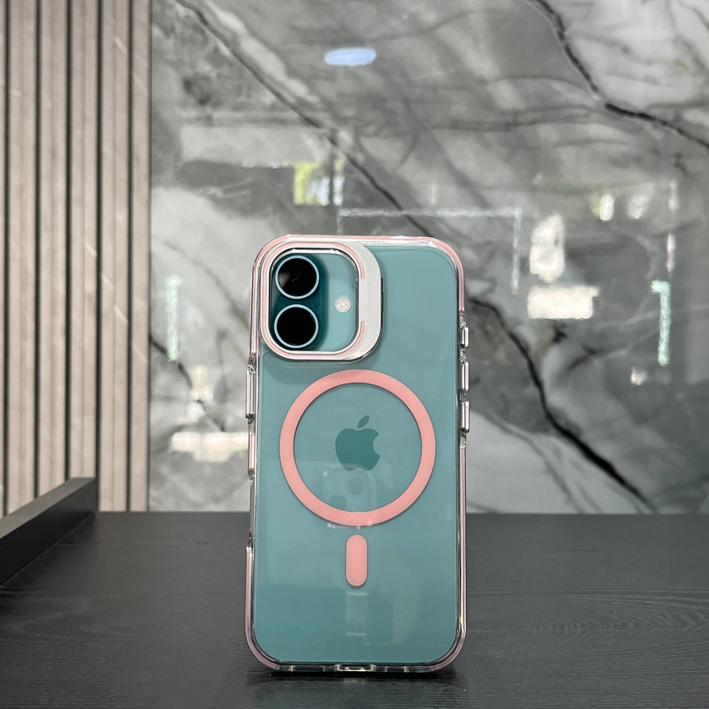 Case MagSafe Soporte Rosado Gear 4
