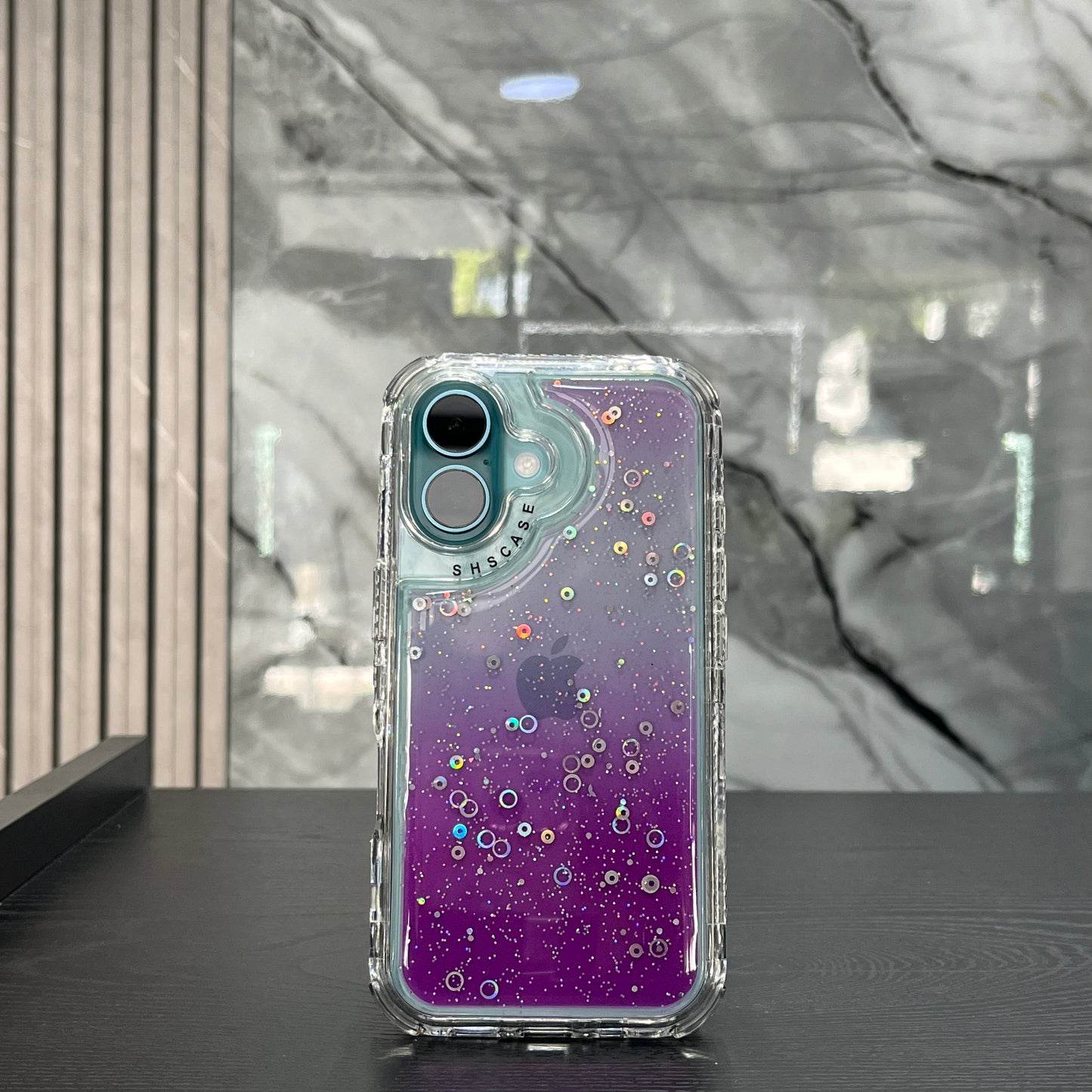 Case 360 Glitter Fucsia