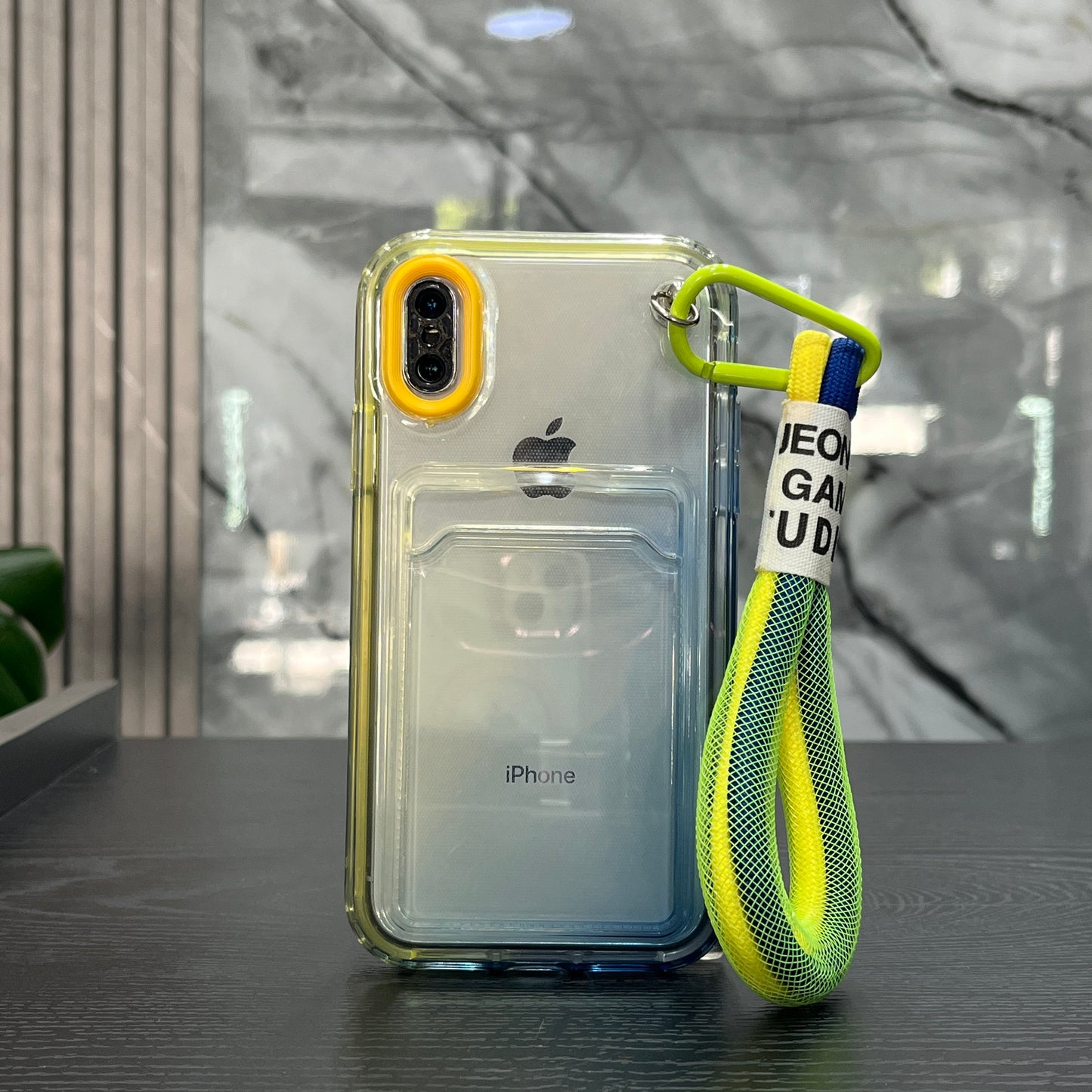Case 360 Tornasol Amarillo Azul