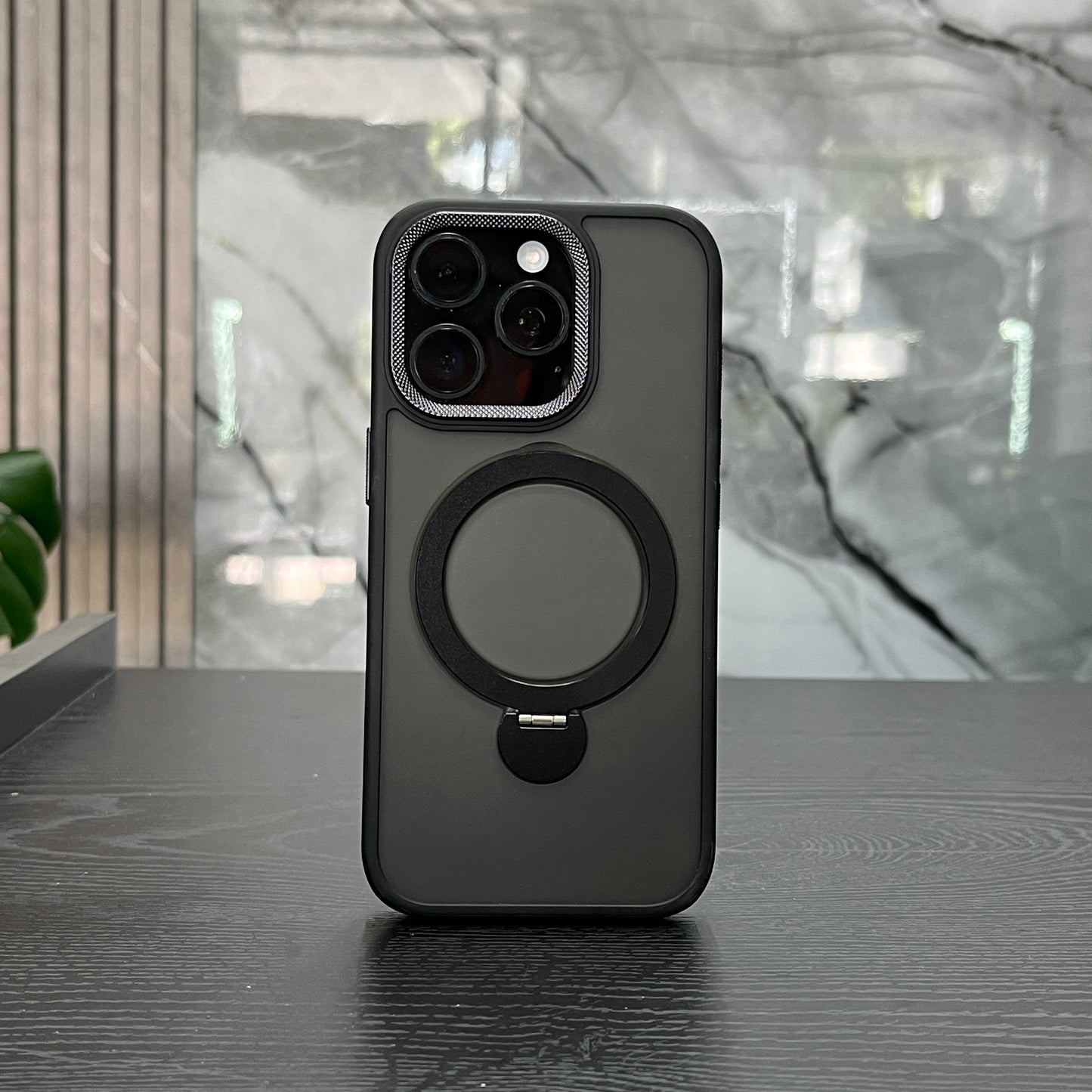 Case MagSafe Mate Soporte New Negro