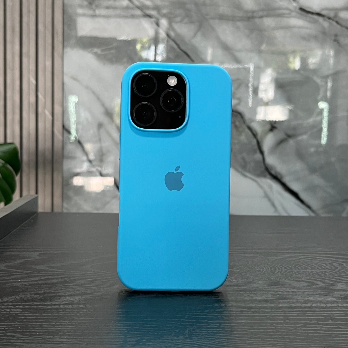 Silicone Case Azul Claro
