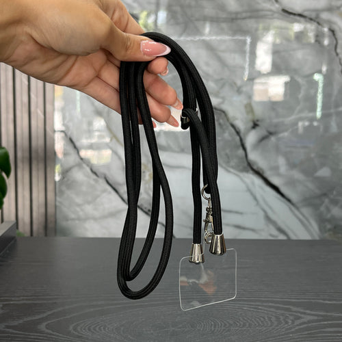 Strap Cuello Delgado Negro