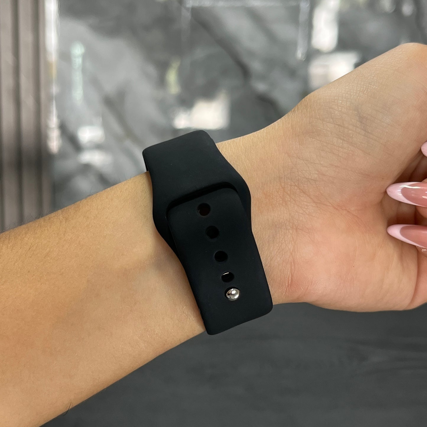Pulso Silicone Negro