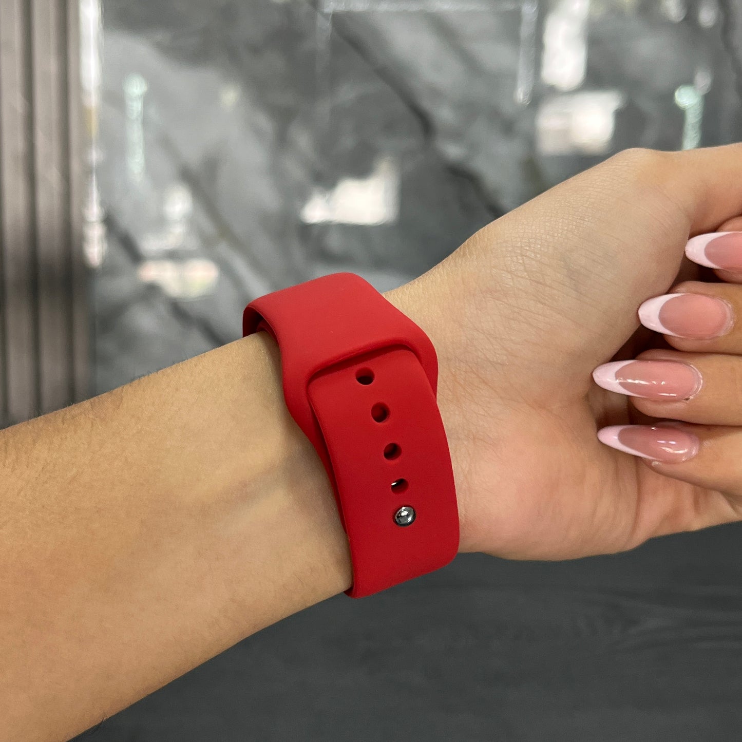 Pulso Silicone Vino Tinto