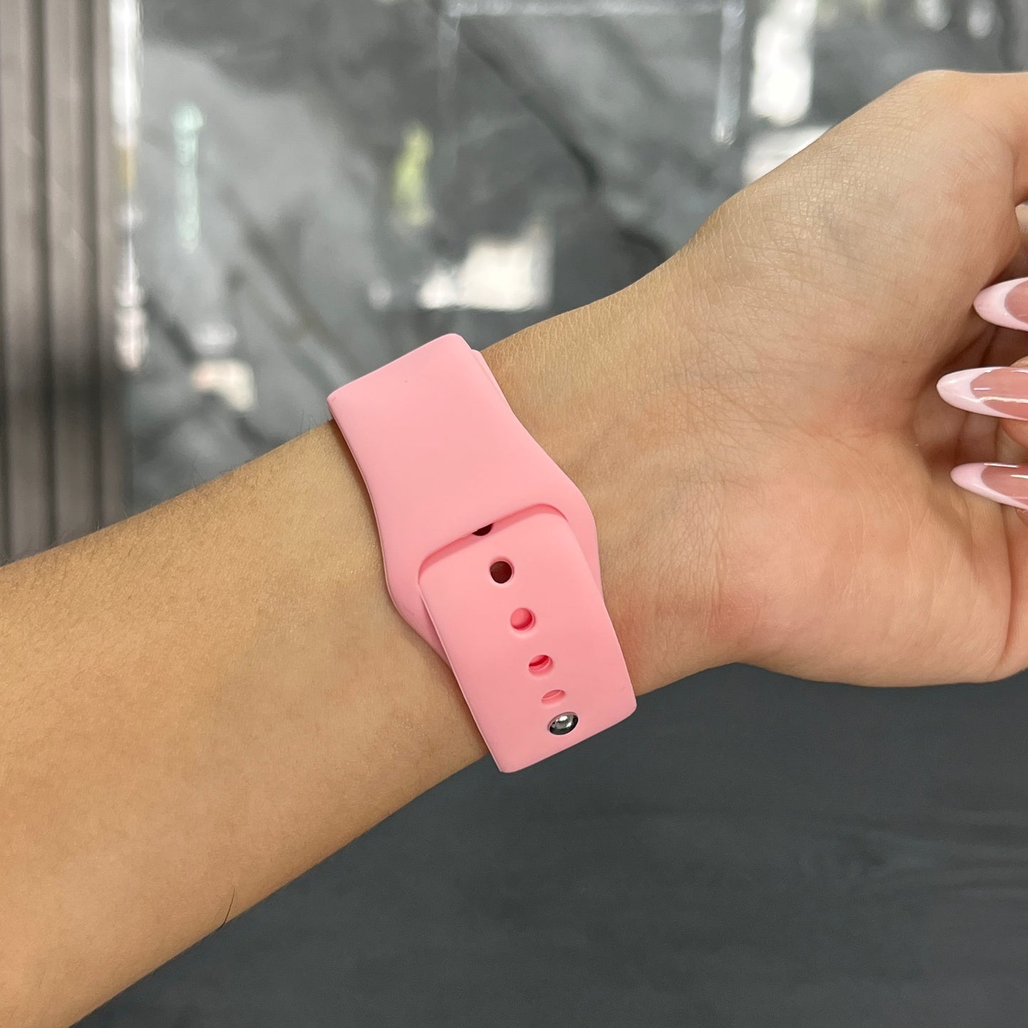 Pulso Silicone Rosado