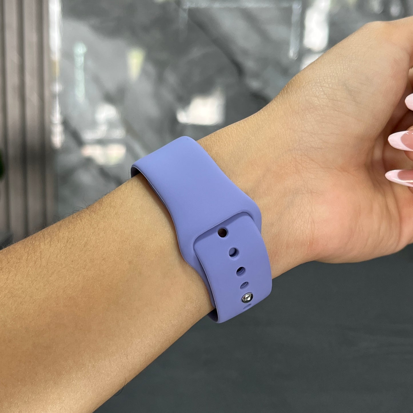 Pulso Silicone Lila