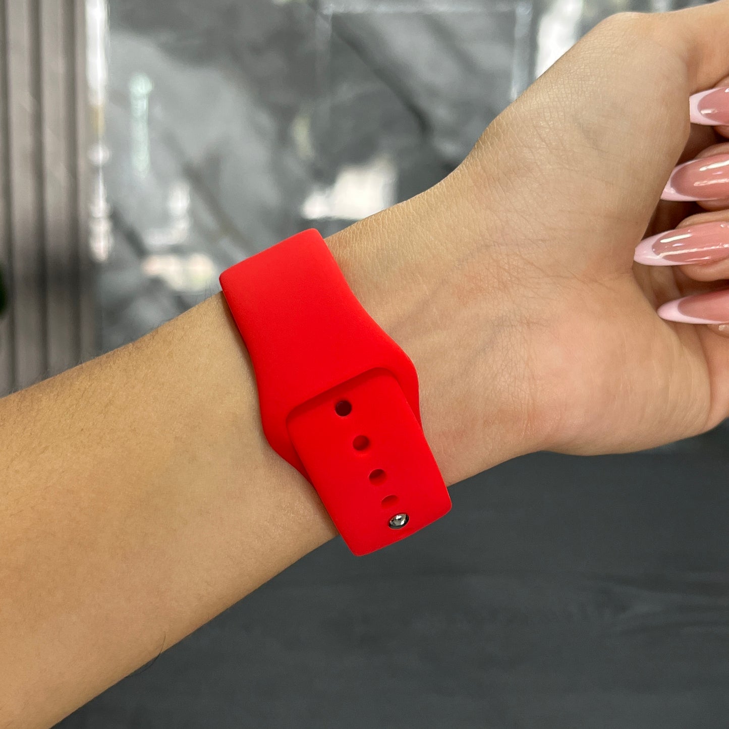Pulso Silicone Rojo