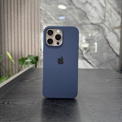 Silicone Case Azul Oscuro