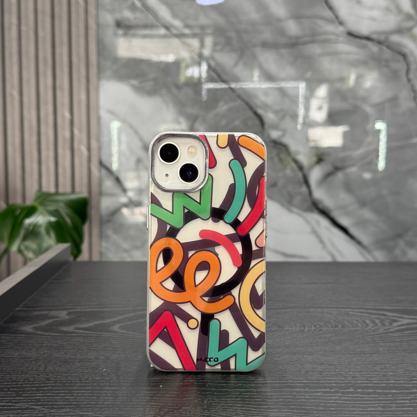 Case MagSafe Flowers Crazy