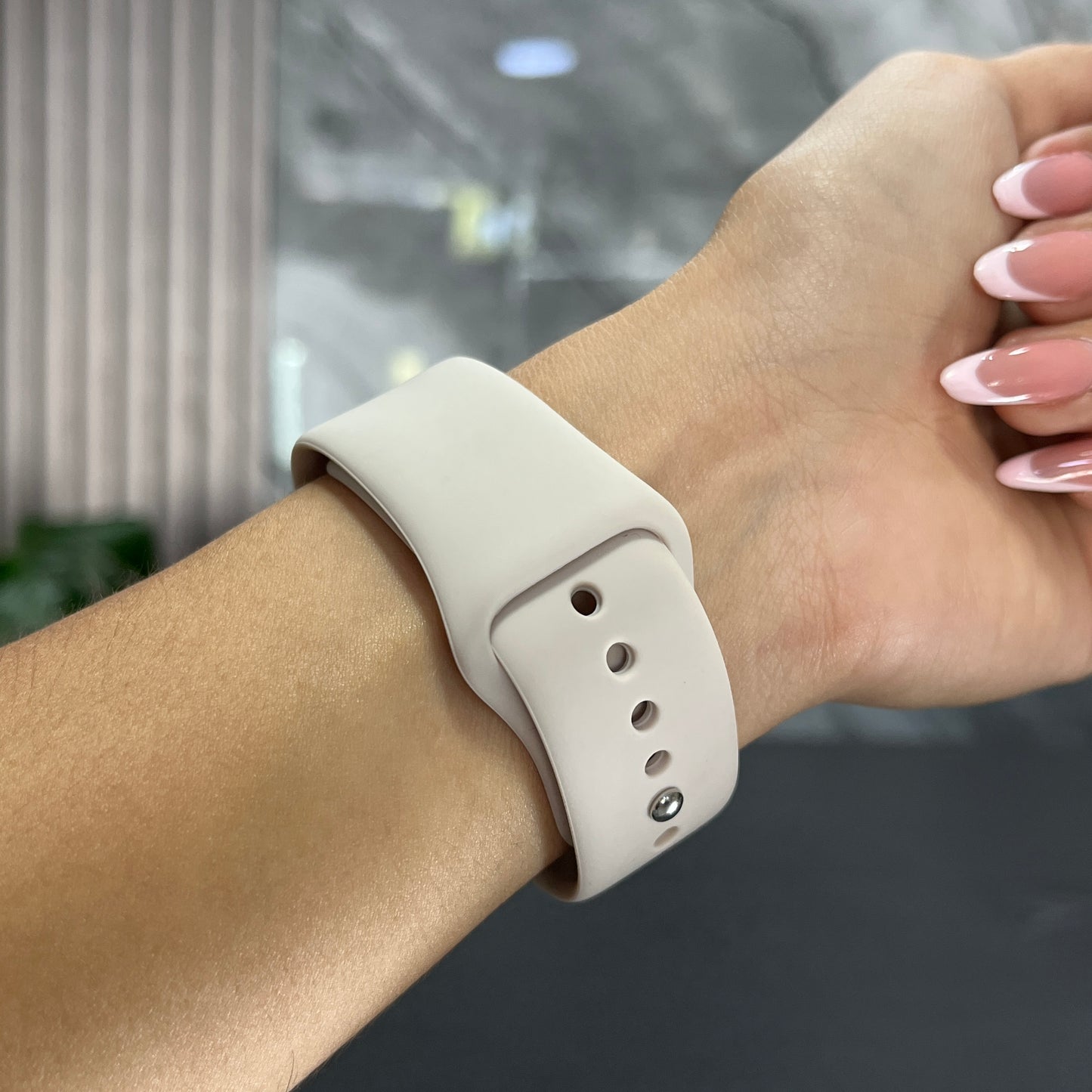 Pulso Silicone Beige