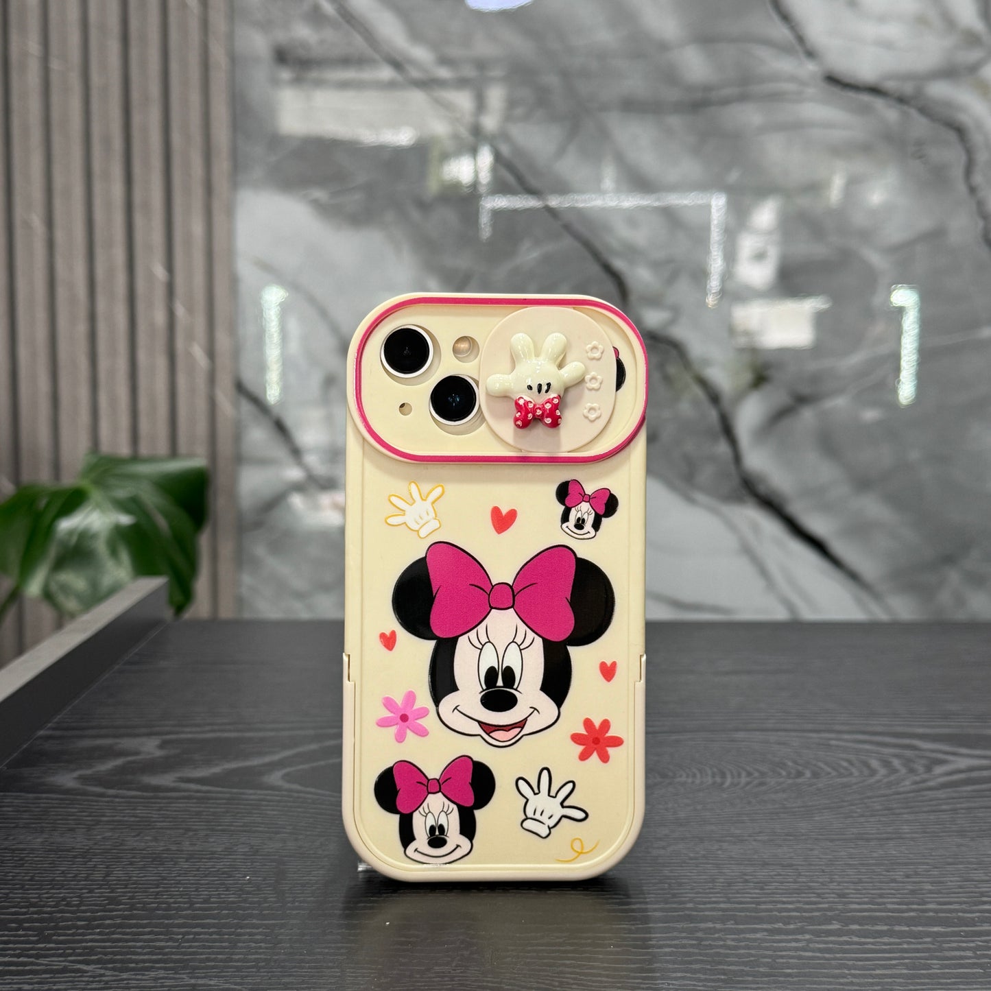 Case Soporte Animado Minnie Mouse