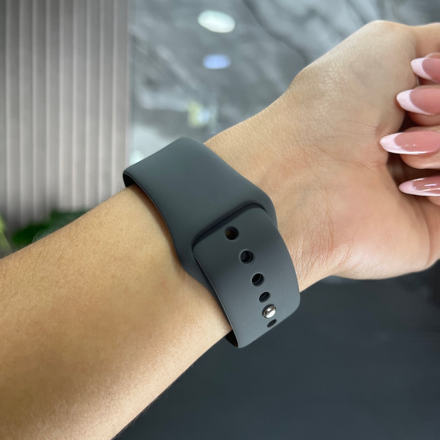 Pulso Silicone Gris