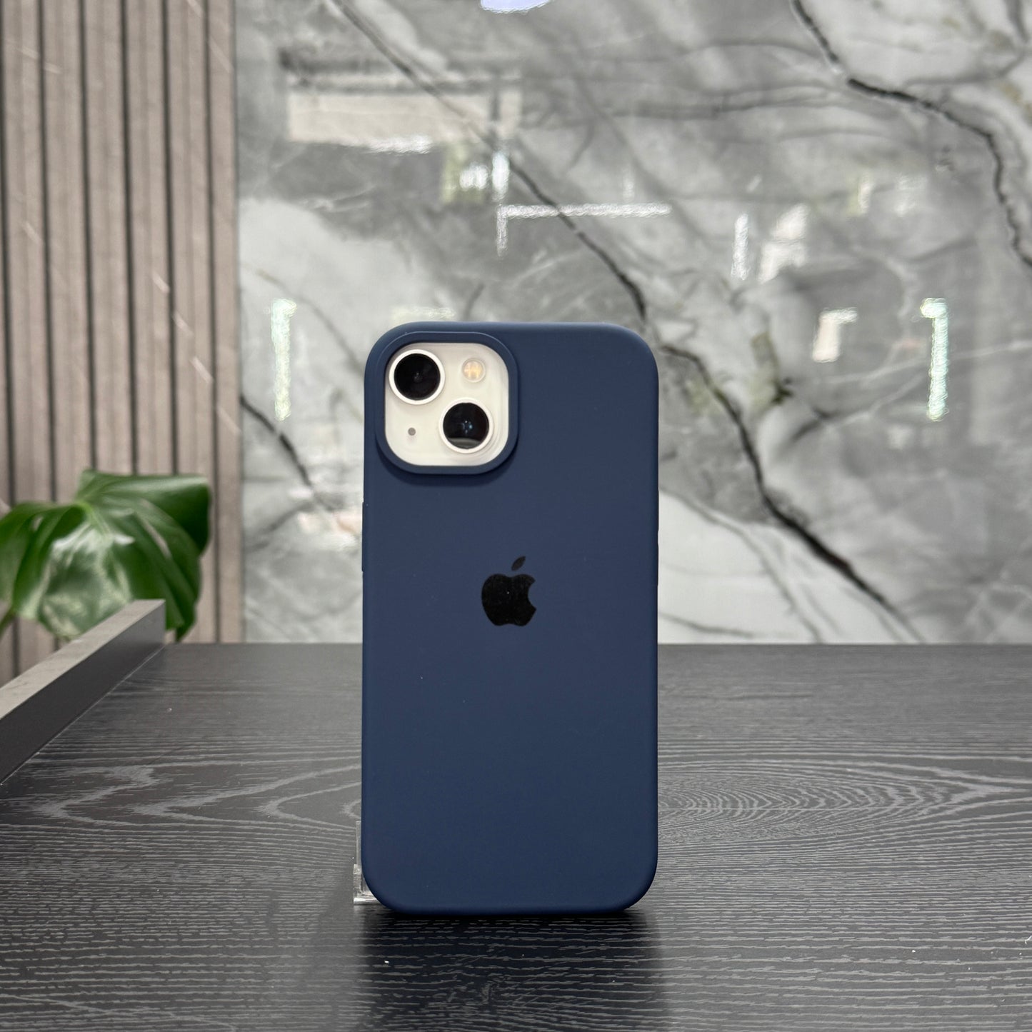 Silicone Case Azul Oscuro