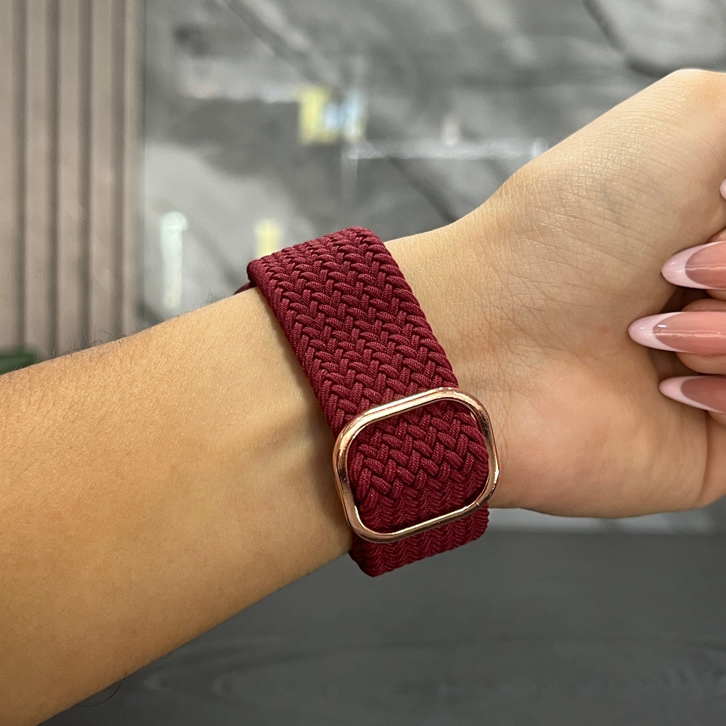 Pulso Velcro 2 Vino Tinto