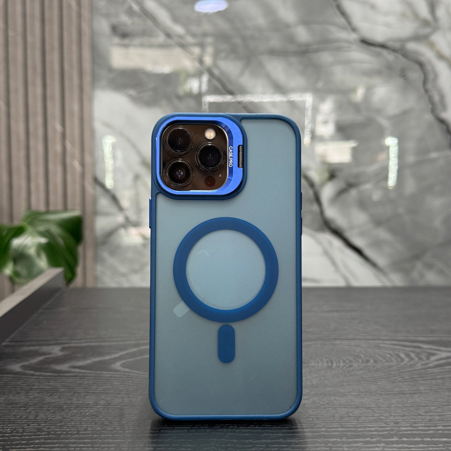 Case MagSafe Pro Soporte Azul