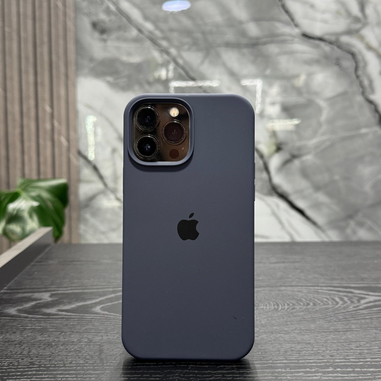 Silicone Case Azul Oscuro