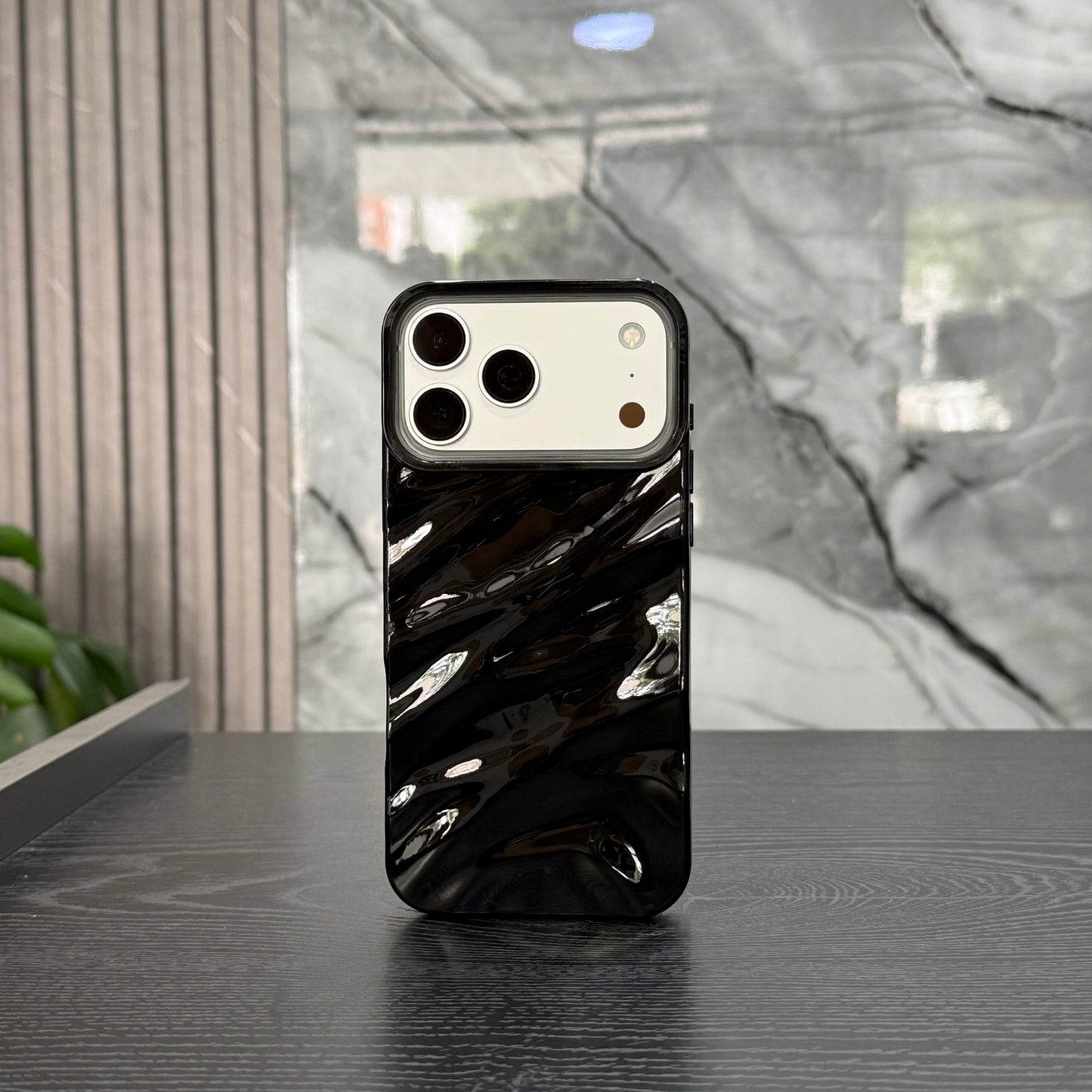 Case Wave Negro
