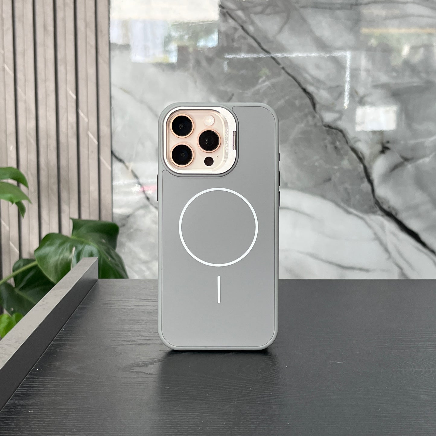 Case MagSafe Cool Gris