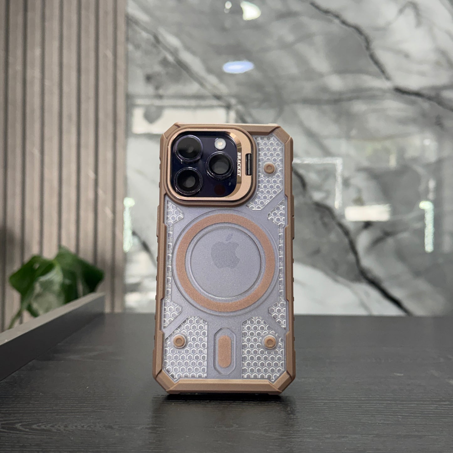 Case MagSafe Armadura Cafe