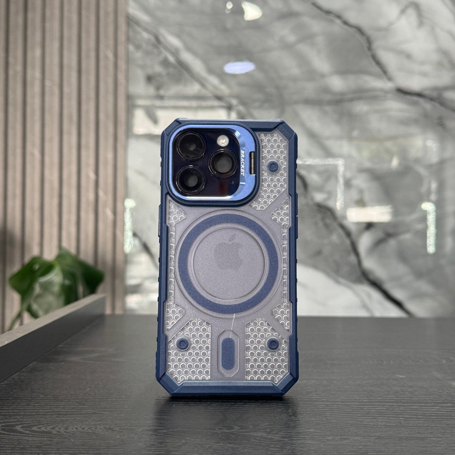 Case MagSafe Armadura Azul