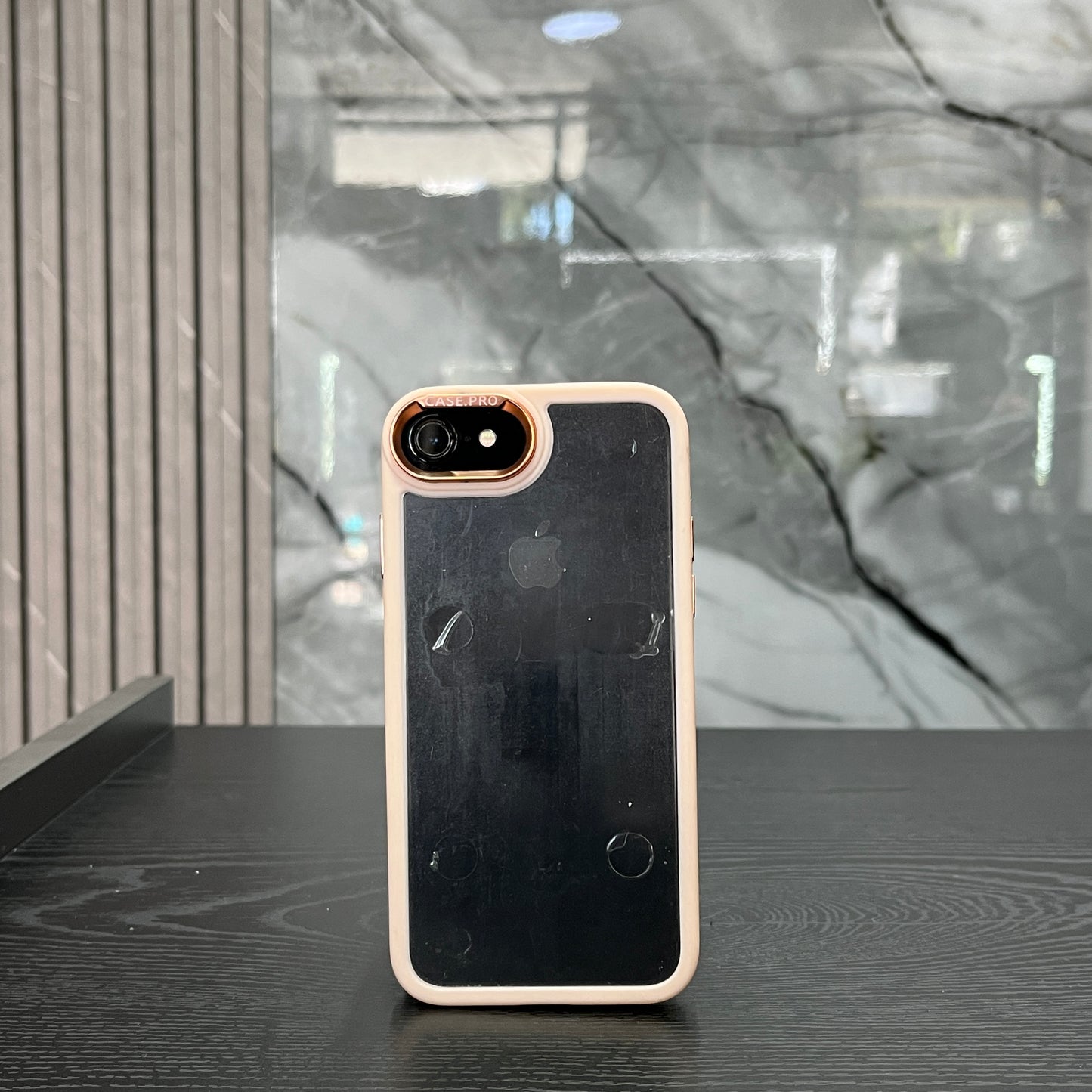 Case Borde Lujo Rosado