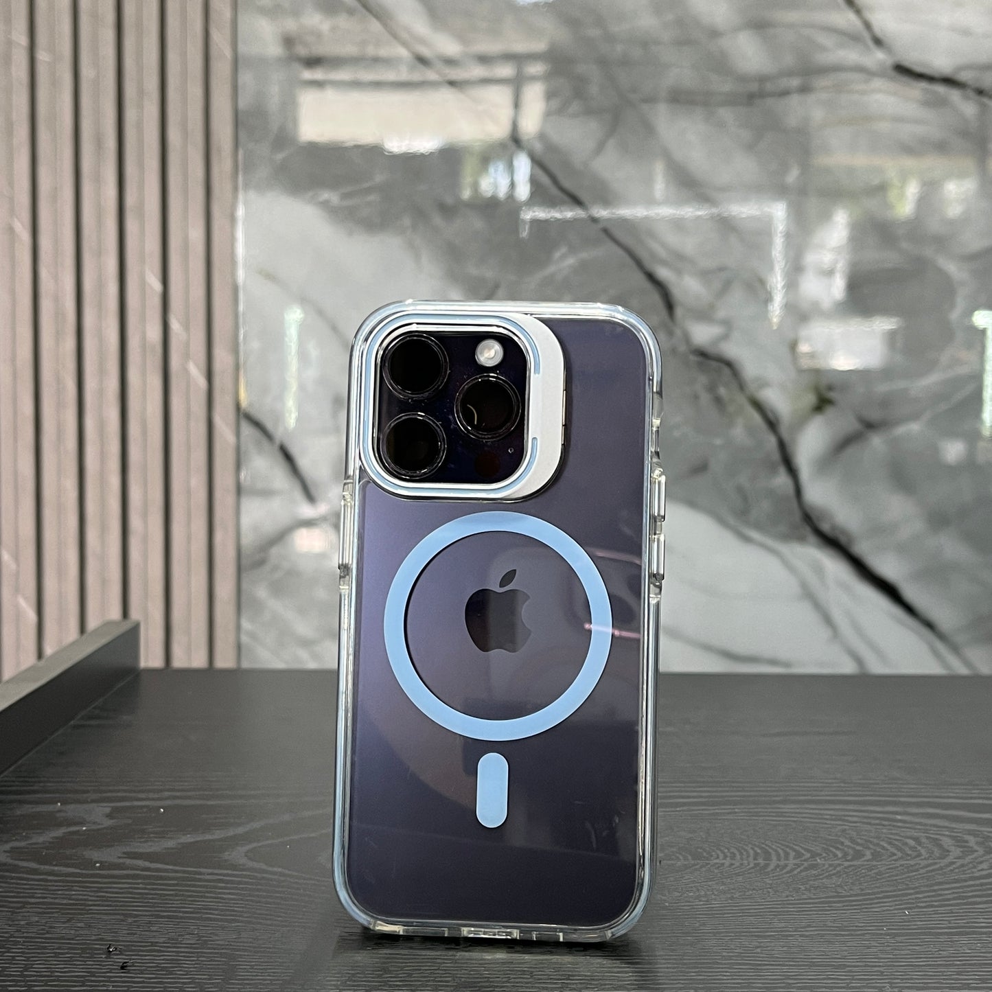 Case MagSafe Soporte Azul Claro Gear 4