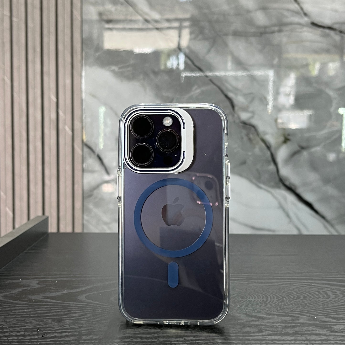 Case MagSafe Soporte Azul Oscuro Gear 4