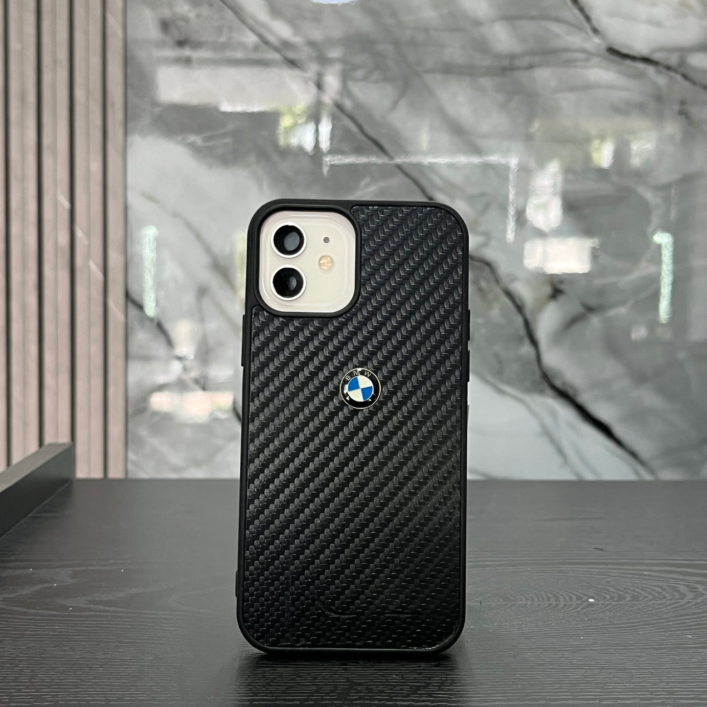 Case Carbón BMW Negro