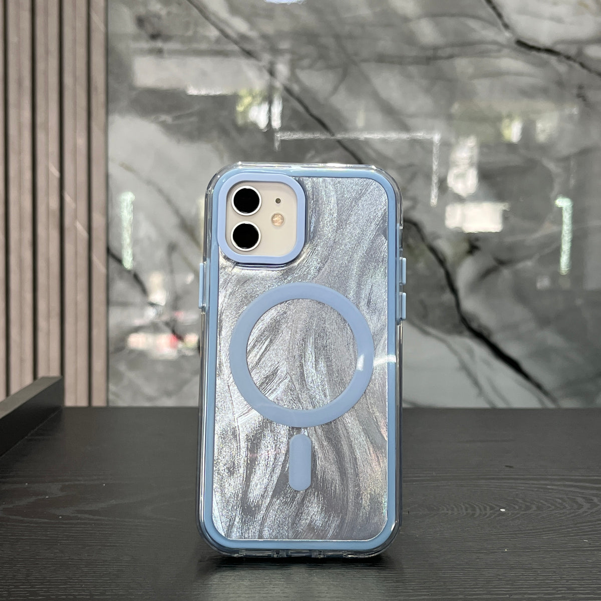 Case MagSafe Santorini Azul