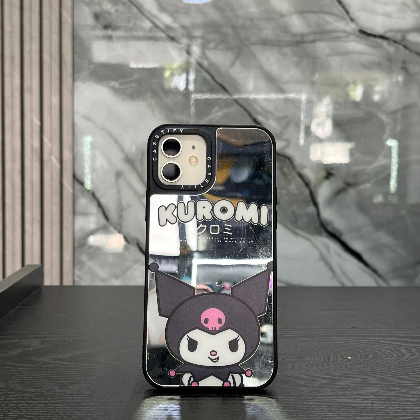 Case Espejo Kuromi