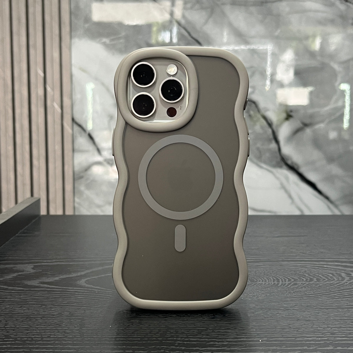 Case Ondas MagSafe Gris