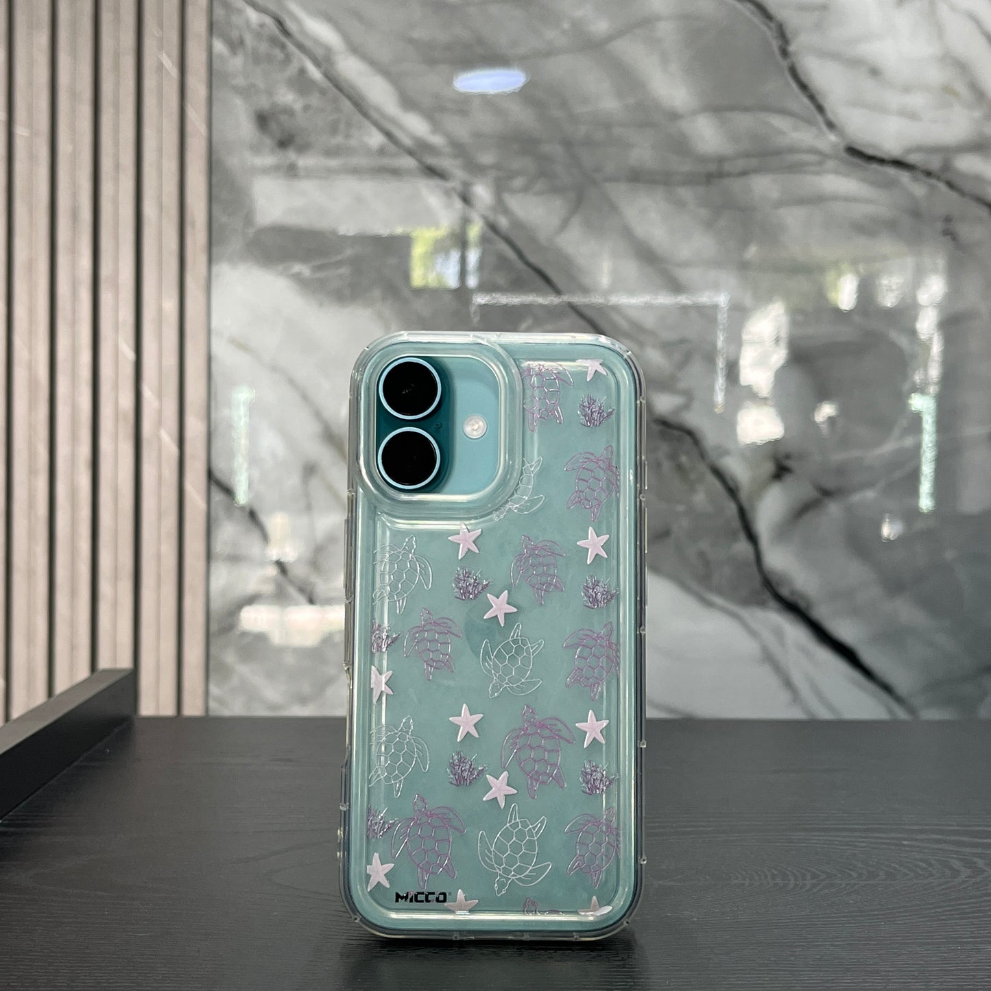 Case Tortugas Rosas Goma