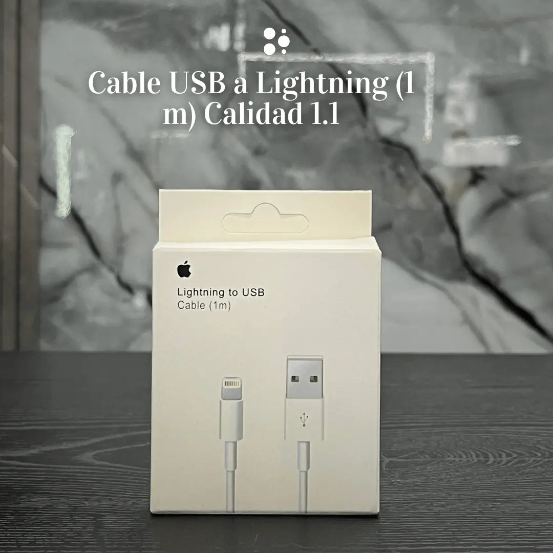 Cable USB a Lightning (1 m) Calidad 1.1